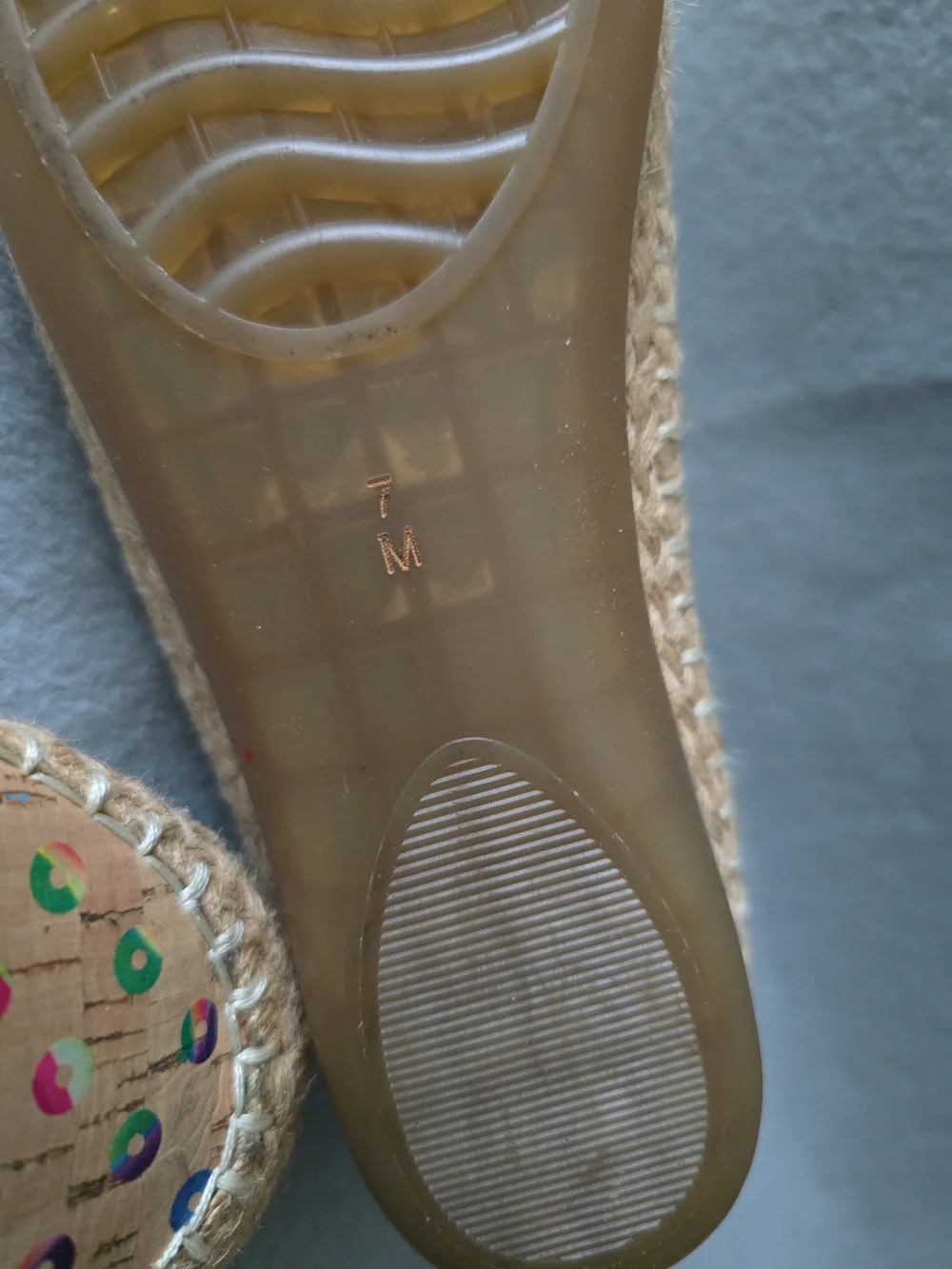 Vaneli Pink Multicolor Espadrille Slip-On Women's Shoe Sz 7 Comfortable Trendy - Picture 8 of 8
